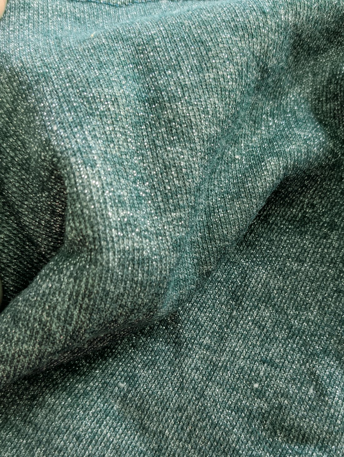 Елегантний теплий комплект – туніка + прямі штани INNOE 210366-4 Зелений