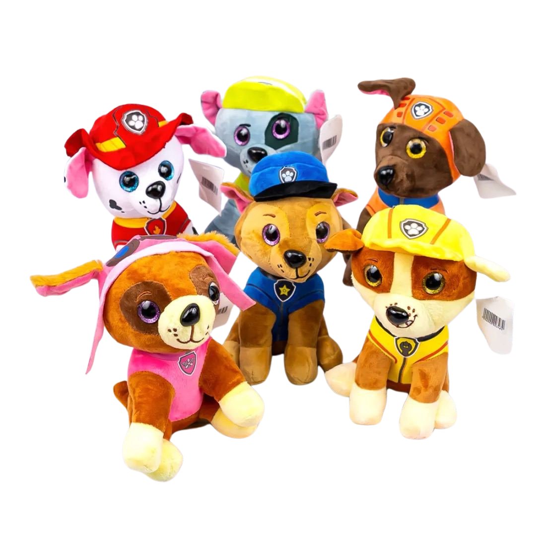 Глазастики Собачки м'які іграшки цуценята 20 см