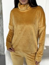 Жіночий костюм oversize з м’якого трикотажу INNOE 210366-2 Гірчичний - Innoe