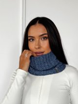 Теплий жіночий снуд-бафф INNOE 950642-1 Блакитний