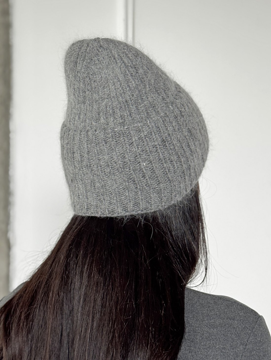 М’яка шапка-біні на флісі для холодної пори року INNOE 950826-1 Сірий