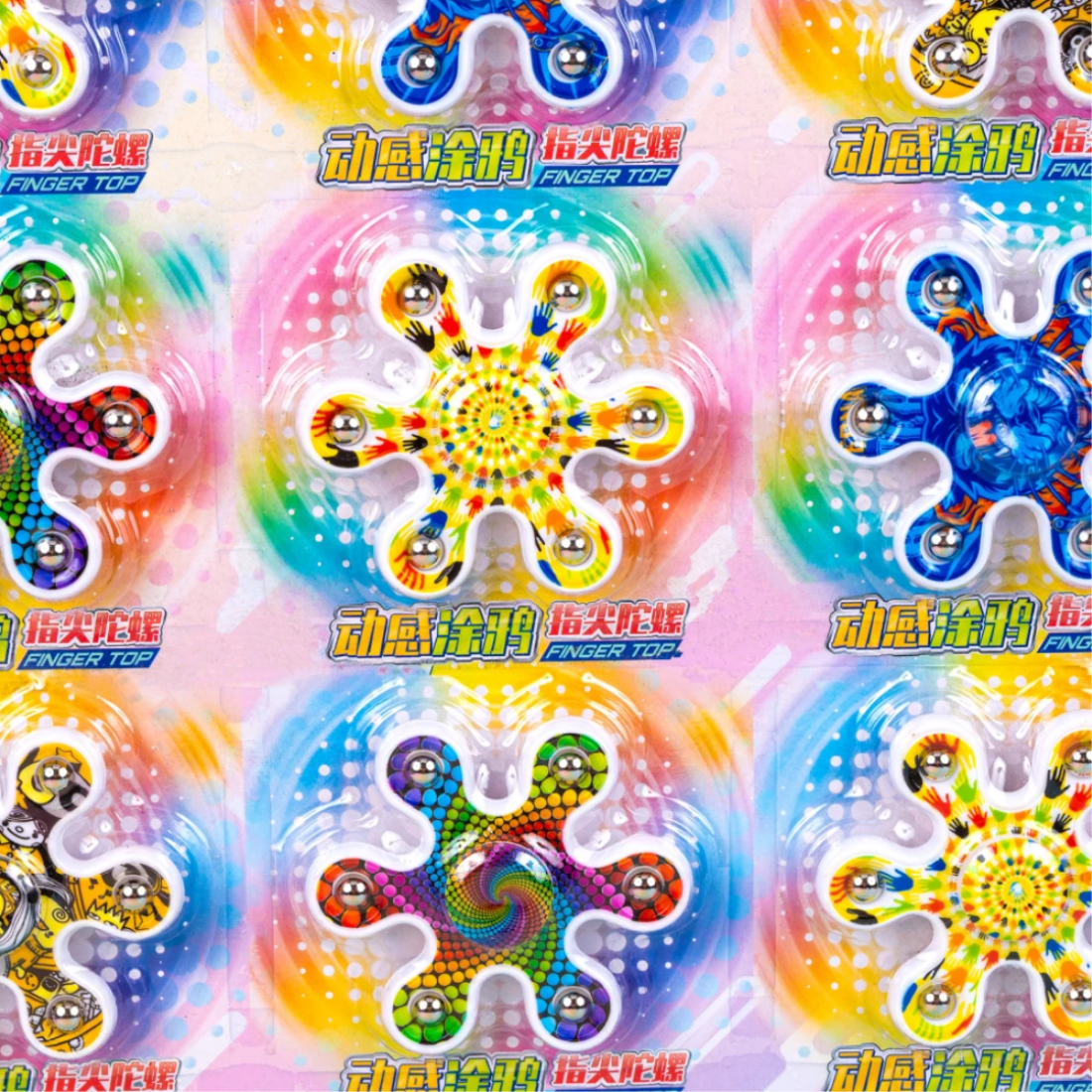 Іграшка спіннер Ромашка 7 см - Pobut