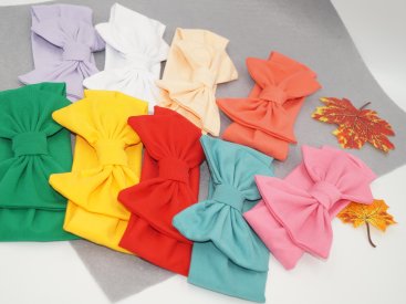 Дитячі пов'язки з бантом. - Купити