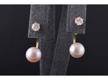 Сережки &quot;Матрьошки&quot; із перлинами - Купити