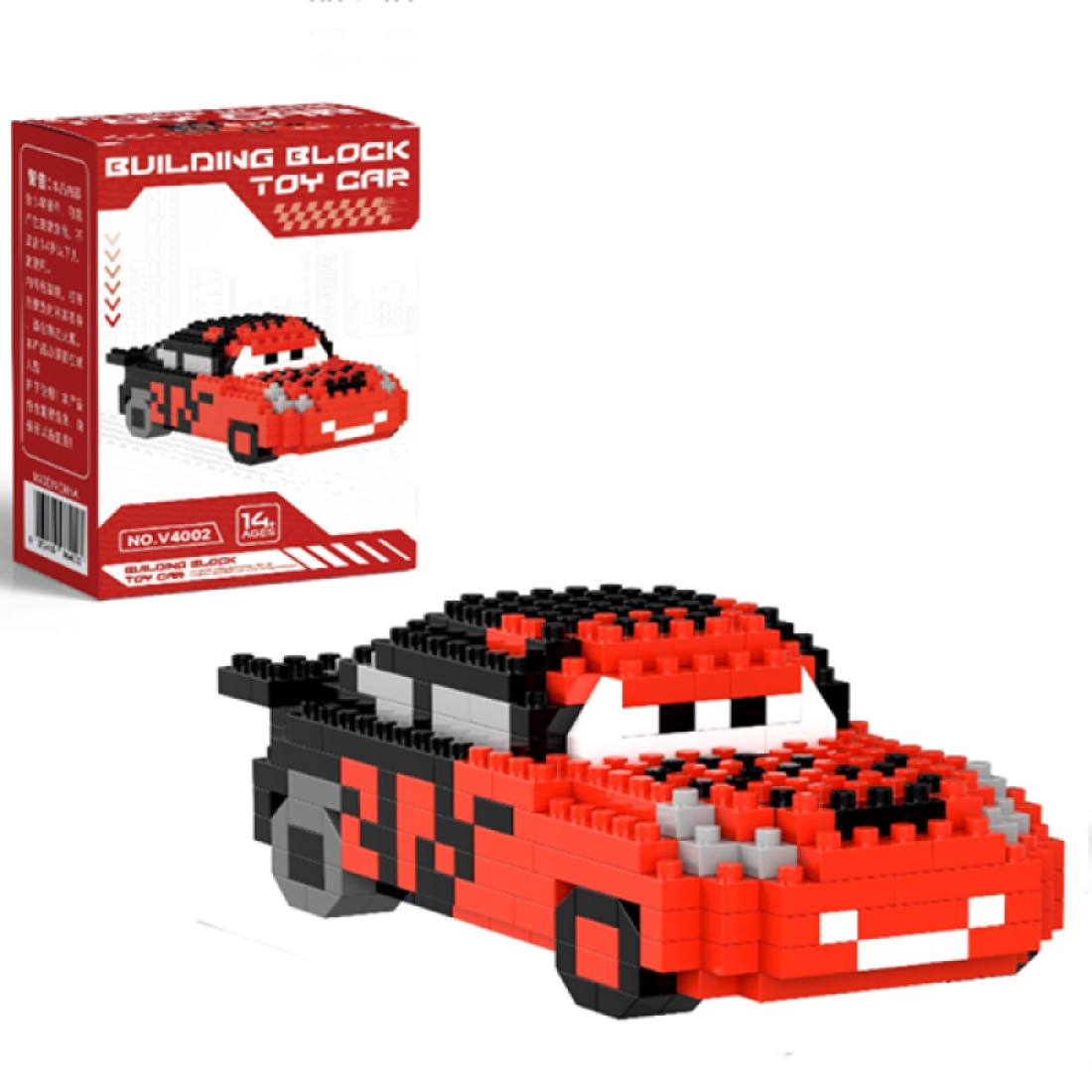 Конструктор BRICKS &quot;Тачки&quot; Блискавка Макквін