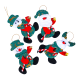 Новорічні прикраси підвіска Мікс 16 см