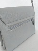 Стильна лаконічна жіноча сумка з екошкіри INNOE 3528316-1 Світло-сірий
