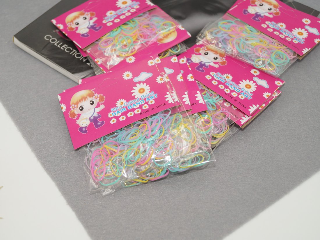 Резинки силіконові, тонкі.