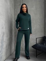 Костюм трикотаж на хутрі INNOE 210366-2 морська хвиля