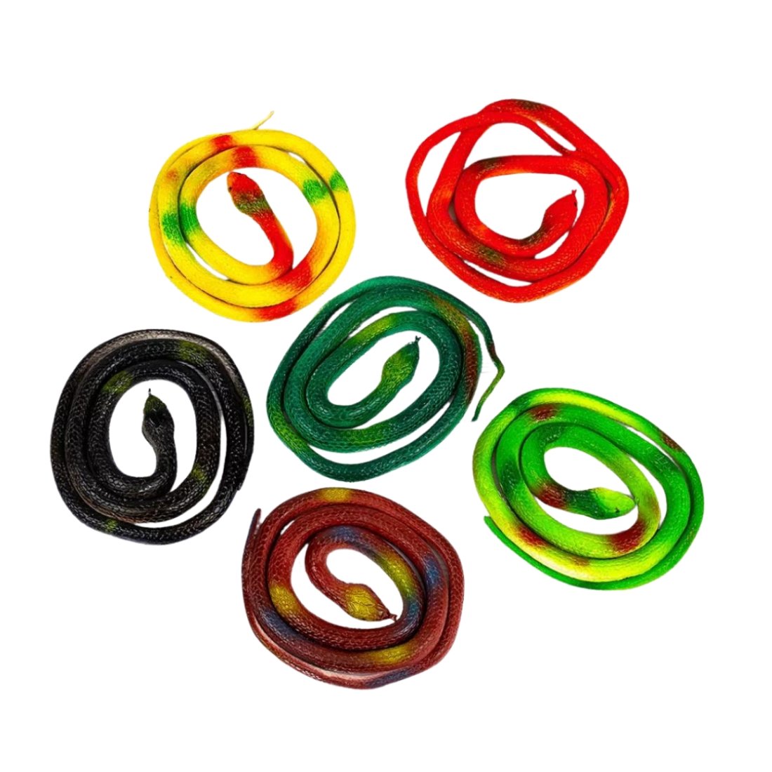 Силіконові змії Гадюки мікс кольорів 90 см