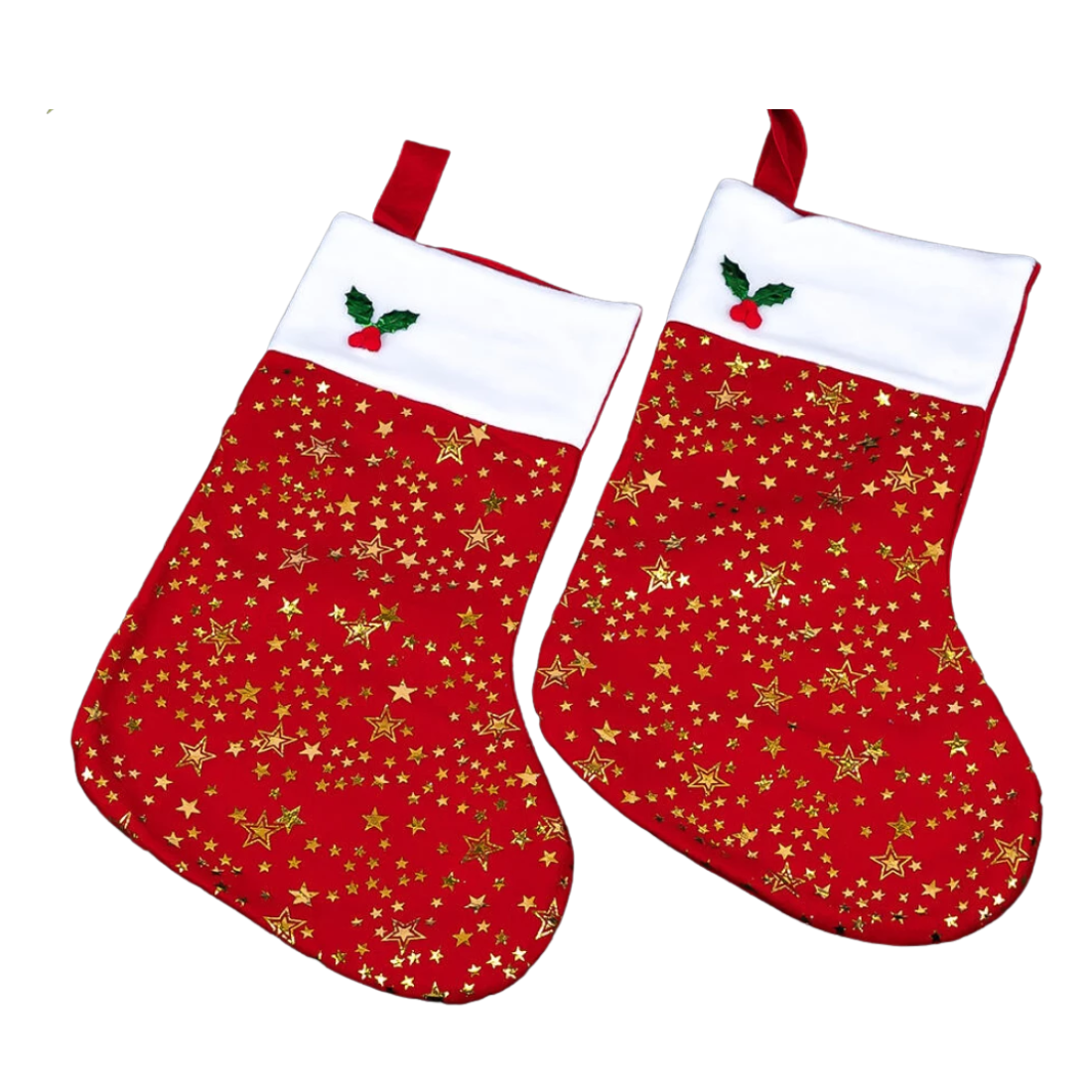 Шкарпетка, чобіт для подарунків Зірочка великий 40 см