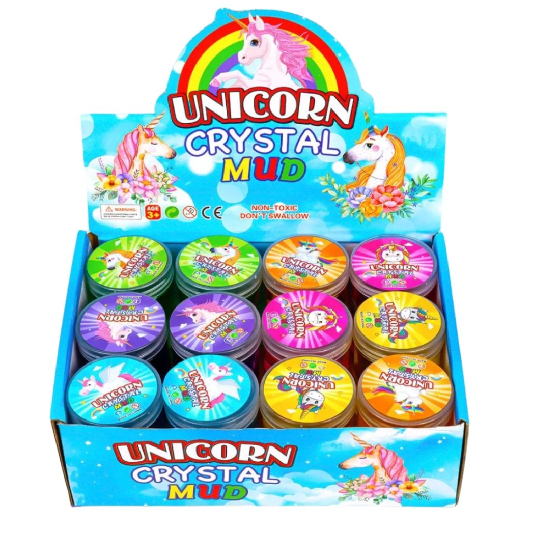 Слайми Єдиноріг плоскі 7 см - Pobut