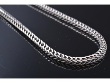 Срібний ланцюг, ручне плетіння - Купити