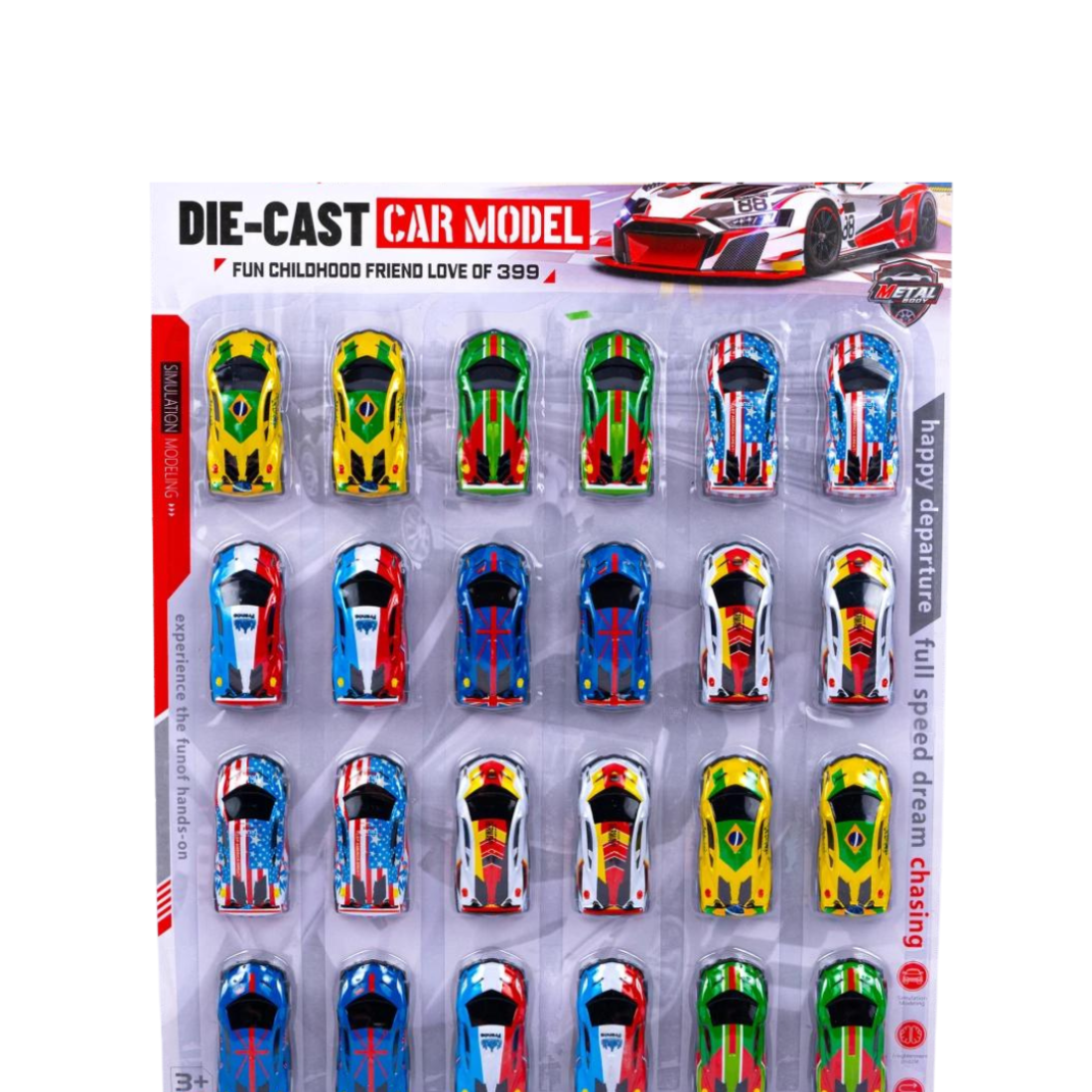 Машинки метал-інерція Гран-прі 7,5 см