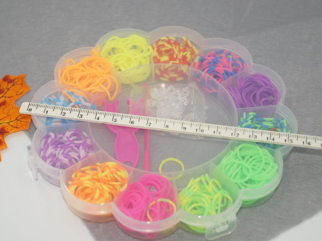 Набір для плетіння браслетів з резинокок. - Кристалік