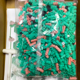 Конструктор Magic Blocks Лабубу Висота 30 см Малиновий - Купити