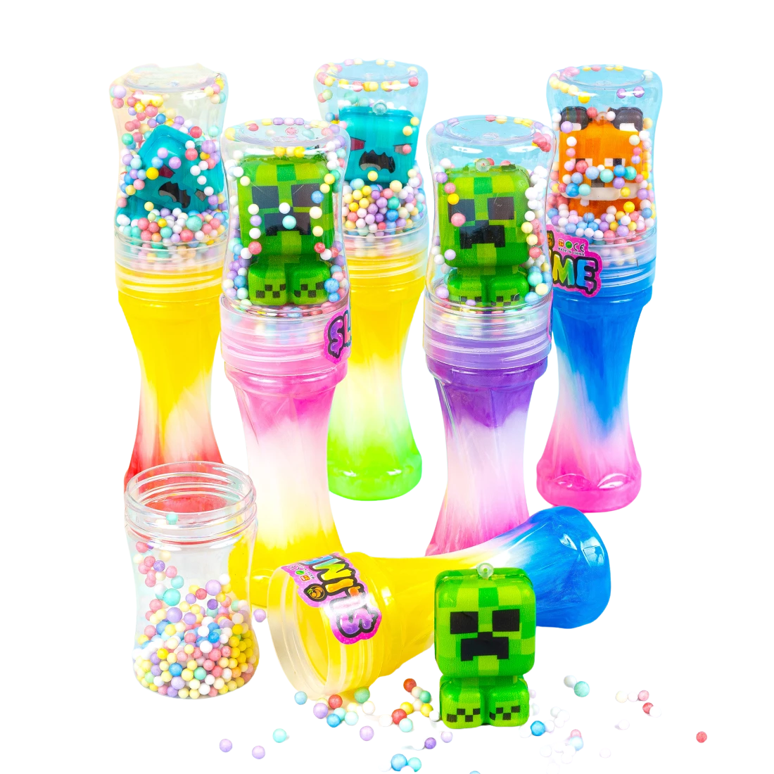 Слайми Піксельні 20 см, 167 г