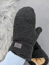 Затишні плюшеві рукавиці — тепло, яке хочеться носити INNOE 85005-3 Чорний
