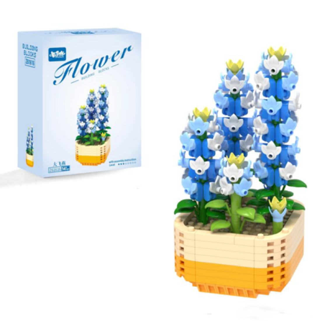 Конструктор Blocks Building Квітка Гіацинт 10 см