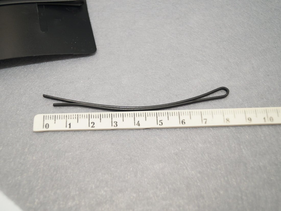 Невидимки для волосся. 8.5 см. - Кристалік