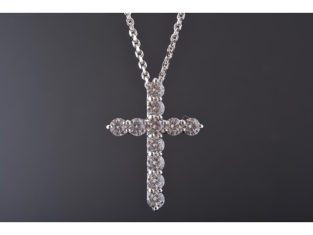 Кольє з хрестиком у стилі Tiffany &Co - Багира