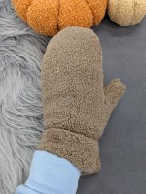 Зимові рукавиці з плюшевої тканини INNOE 85005-3 Тауп