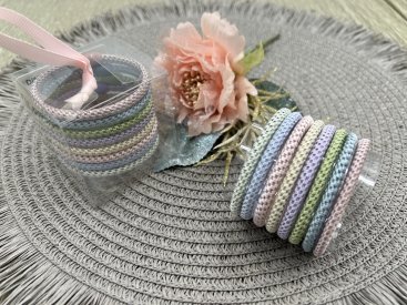 Резинки для волосся набір. Тонкі 5,5см - Купити