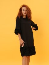 Святкова чорна сукня 270381-1