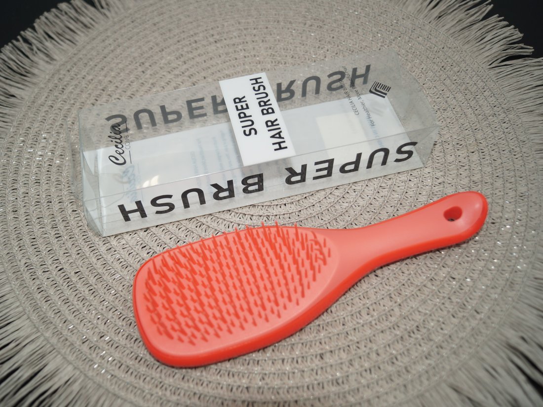 Гребінець для волосся в коробочці. T Teezer червона 17,5см
