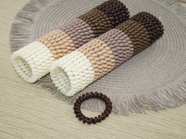 Резинки- Пружинки. Матові. 5.5 см. - Купити