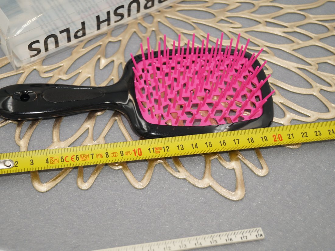 Гребінець для волосся в коробочці. Глянець - Кристалік