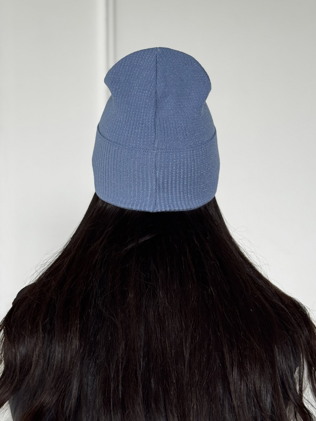 Жіноча шапка з відворотом – комфорт і стиль INNOE 950251-1 Джинс