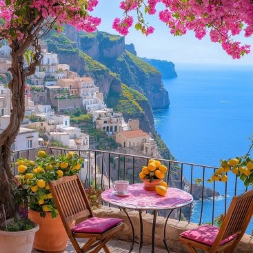 Пейжаз с лимонами 40х50 оптом, фото 2636