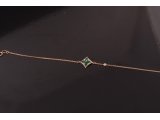 Браслет у стилі LOUIS VUITTON із малахітом - Фото1 Браслет у стилі LOUIS VUITTON із малахітом