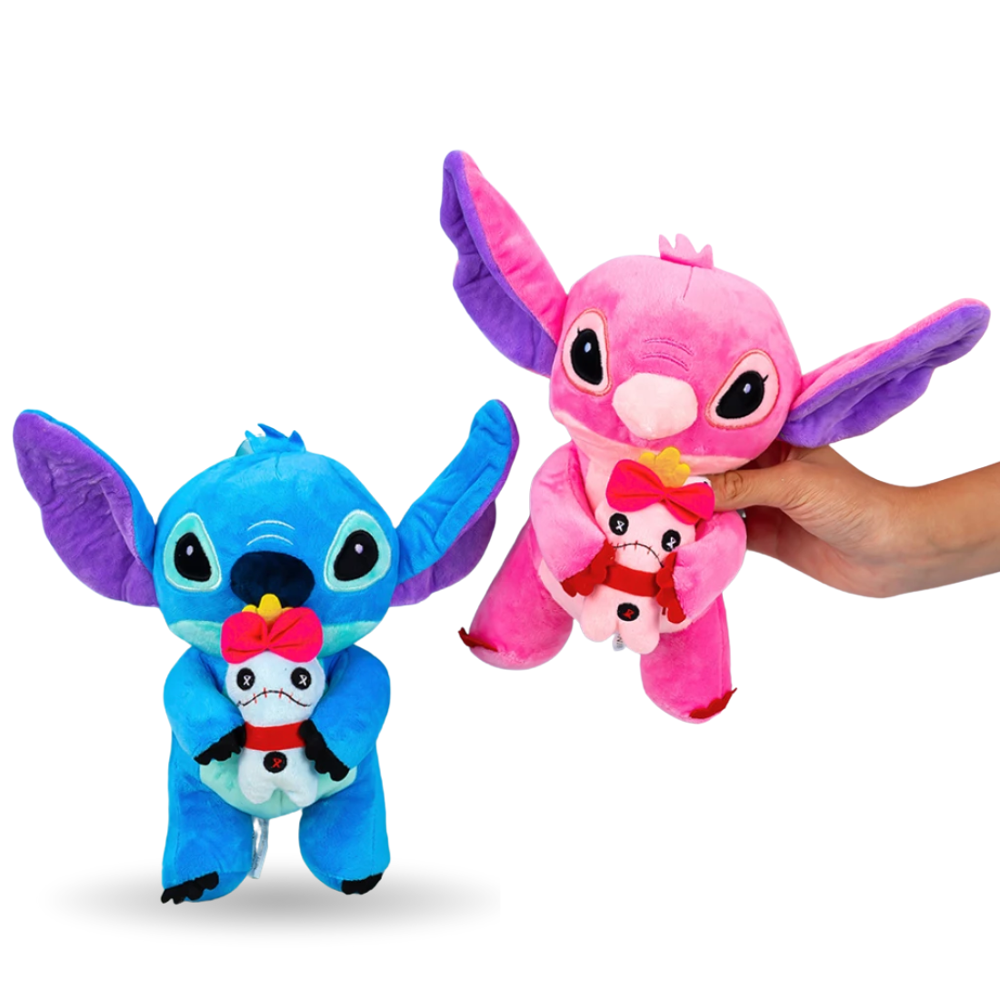 М'які іграшки Вушастики з іграшкою 25 см