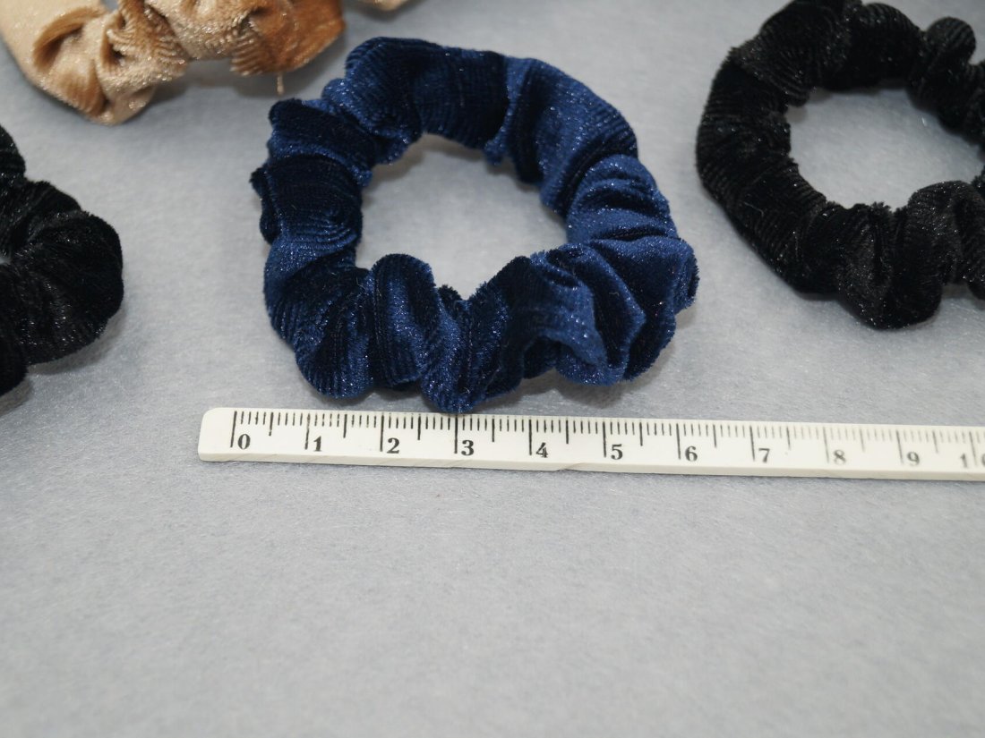 Велюрові резинки для волосся. - Кристалік