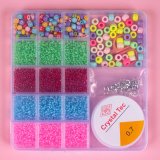 Набір бісеру для плетіння браслетів Квітка 17 см - Pobut