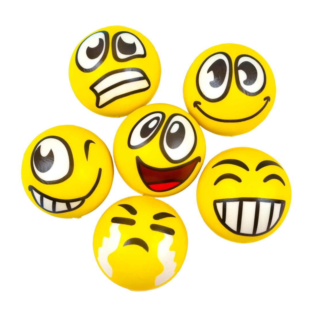 Поролонові м'ячі емодзі 7 см