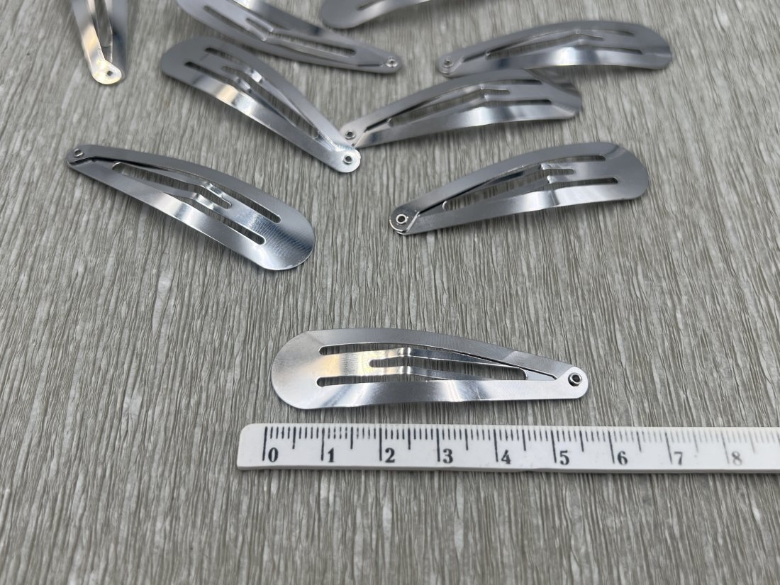 Заколка Тік-так. 6 см - Кристалік