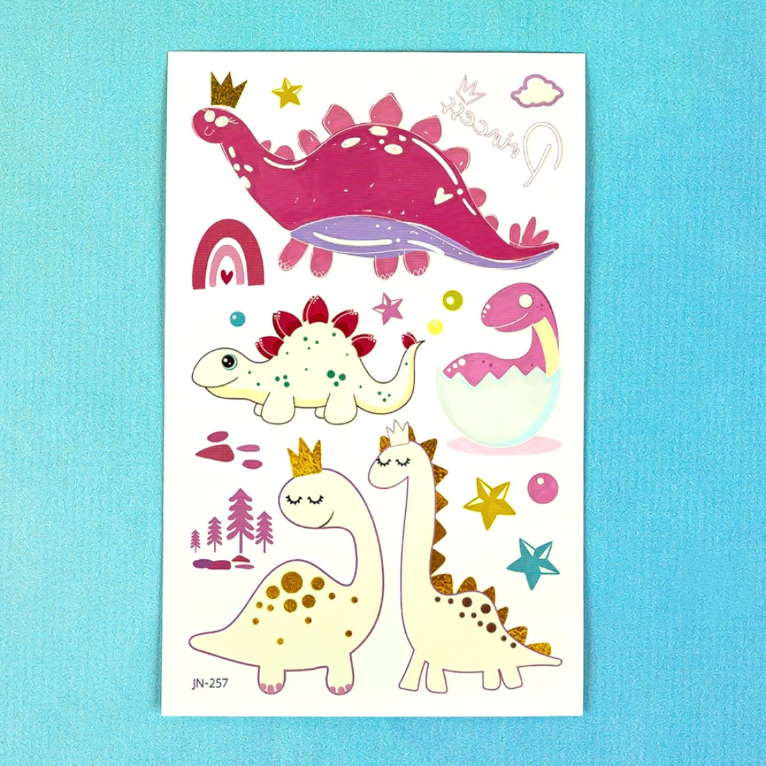 Дитячі перекладні татуювання Динозаври JN-257