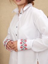 Класична бавовняна сорочка-оверсайз 5550195-1