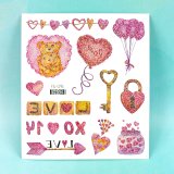 Дитячі тату з блискітками Мікс FG-045