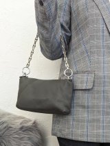 Стильна сумка з мінімалістичним дизайном і внутрішнім органайзером INNOE 350012-1 Тауп