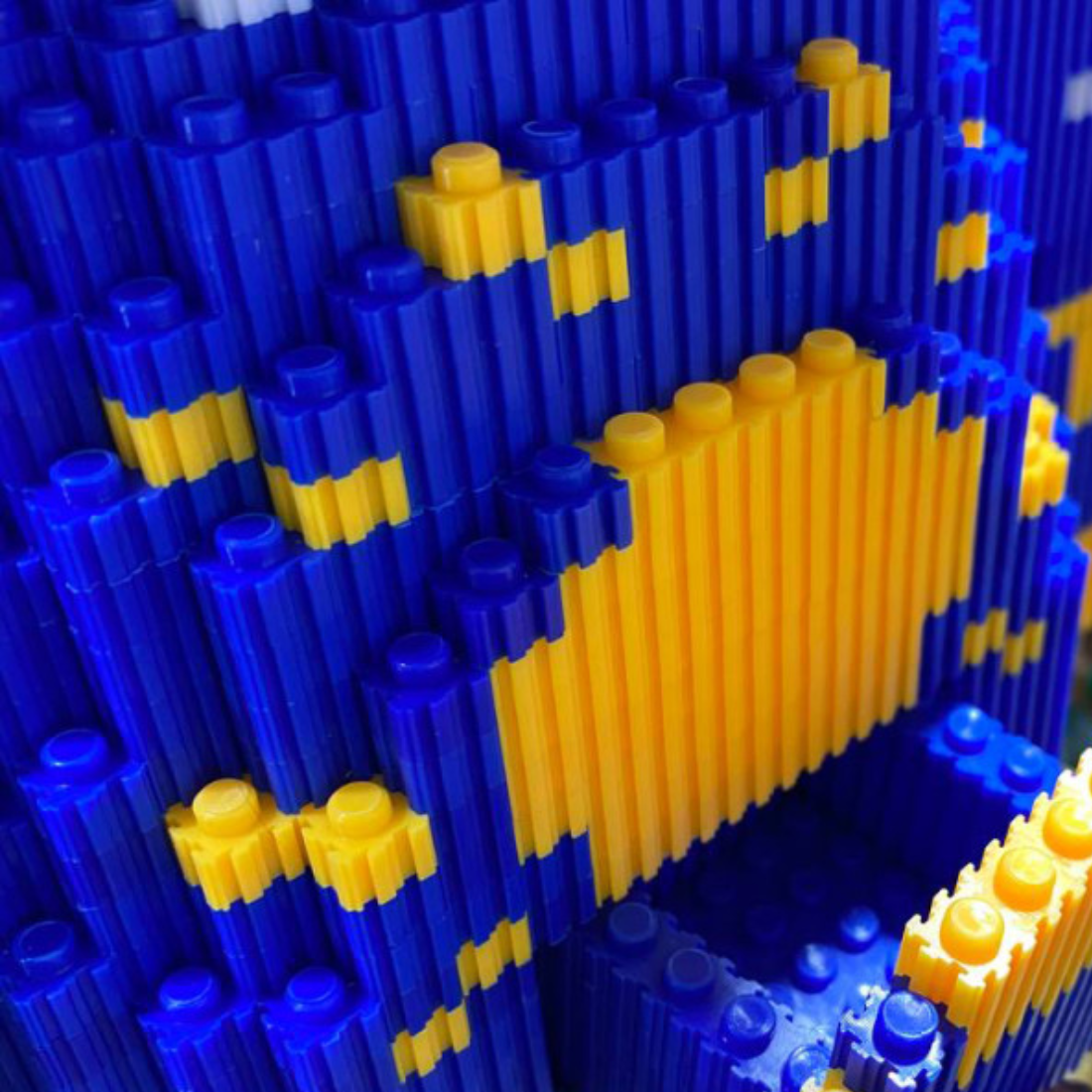 Конструктор Magic Blocks у вигляді ведмедика Bearbrick "Dissected Companion" 50 см - Pobut