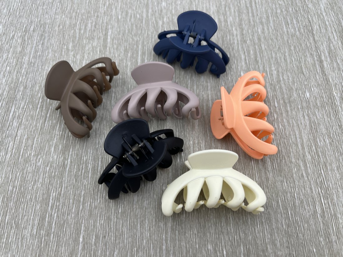 Краб для волосся медуза, 7см