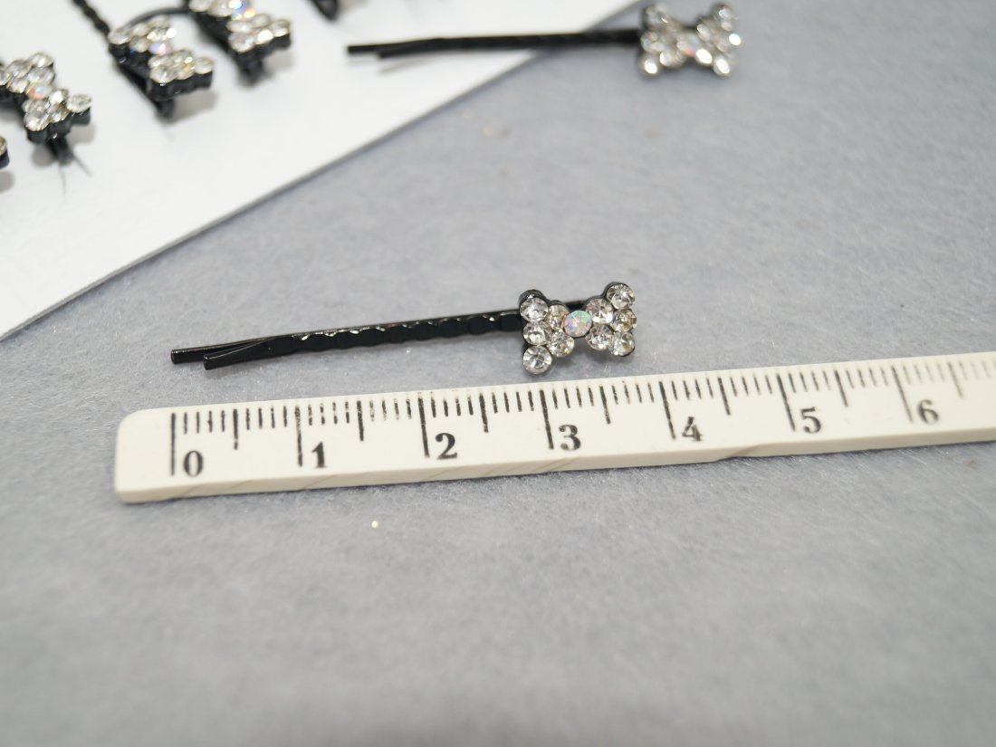 Невидимки для волосся. 4 см. - Кристалік