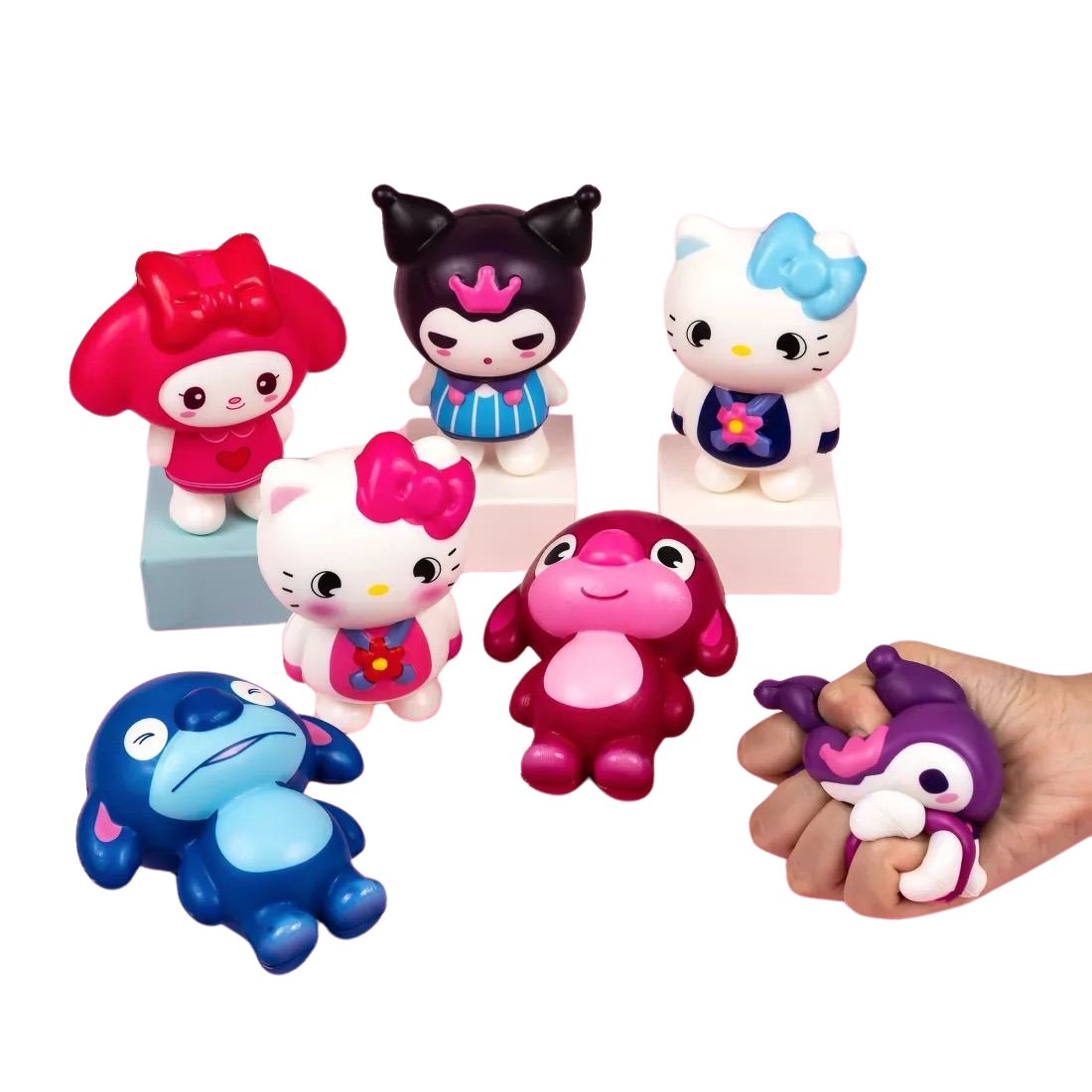 Сквіші мікс героїв із мультиків 12 см