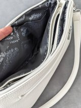 Ефектна жіноча сумка croco текстура INNOE 3528314-1 Білий