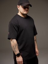Футболка чорного кольору з принтом "Мільйонер" стан - Багатства - Фото5 Футболка чорного кольору з принтом "Мільйонер" стан - Багатства