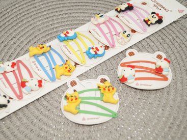 Дитячі заколки для волосся. Тік-так. 5 см. - Купити